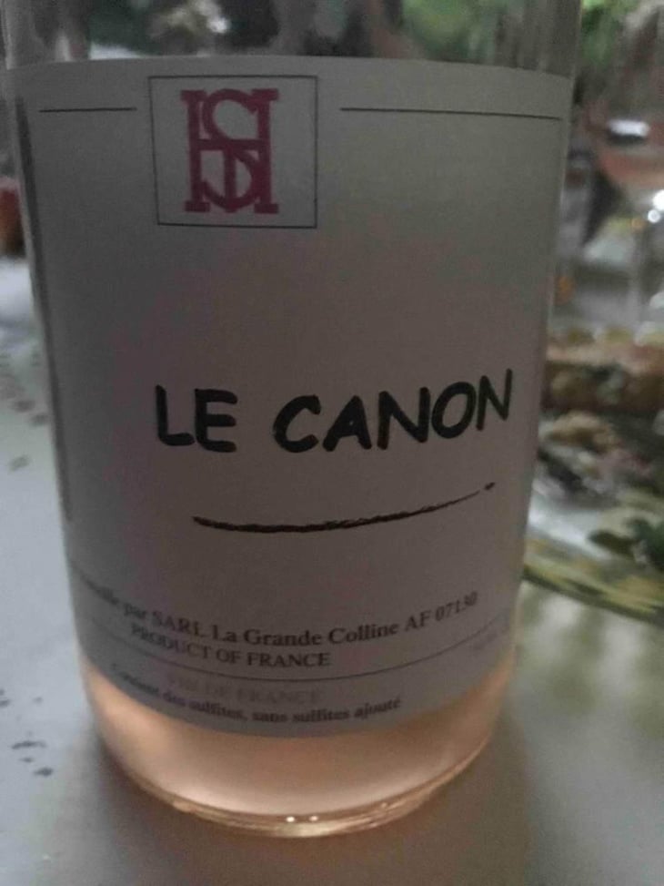 Le Canon Rosé - Domaine de la Grande Colline - Hirotake Ooka 