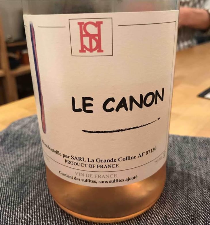 Le Canon Rosé - Domaine de la Grande Colline - Hirotake Ooka 