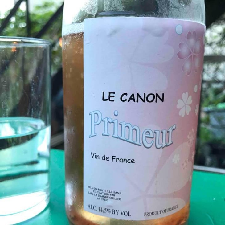 Le Canon Rosé Pétillant - Domaine de la Grande Colline - Hirotake Ooka 