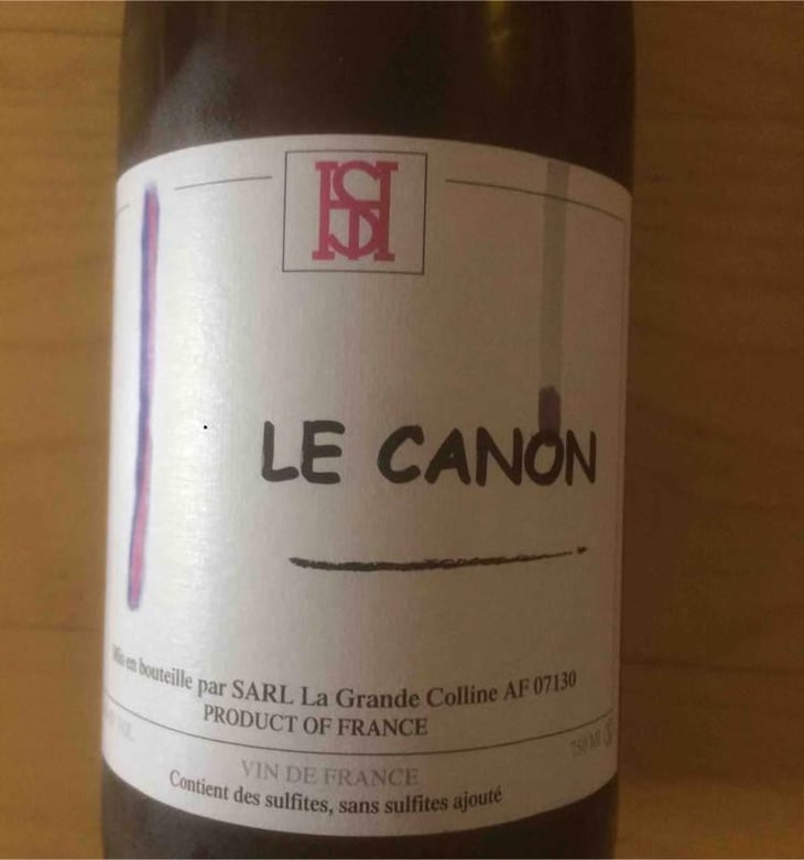 Le Canon Rouge - Domaine de la Grande Colline - Hirotake Ooka 