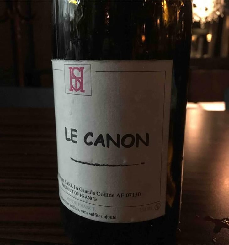 Le Canon Rouge - Domaine de la Grande Colline - Hirotake Ooka 