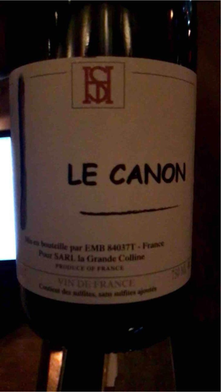 Le Canon Rouge - Domaine de la Grande Colline - Hirotake Ooka 