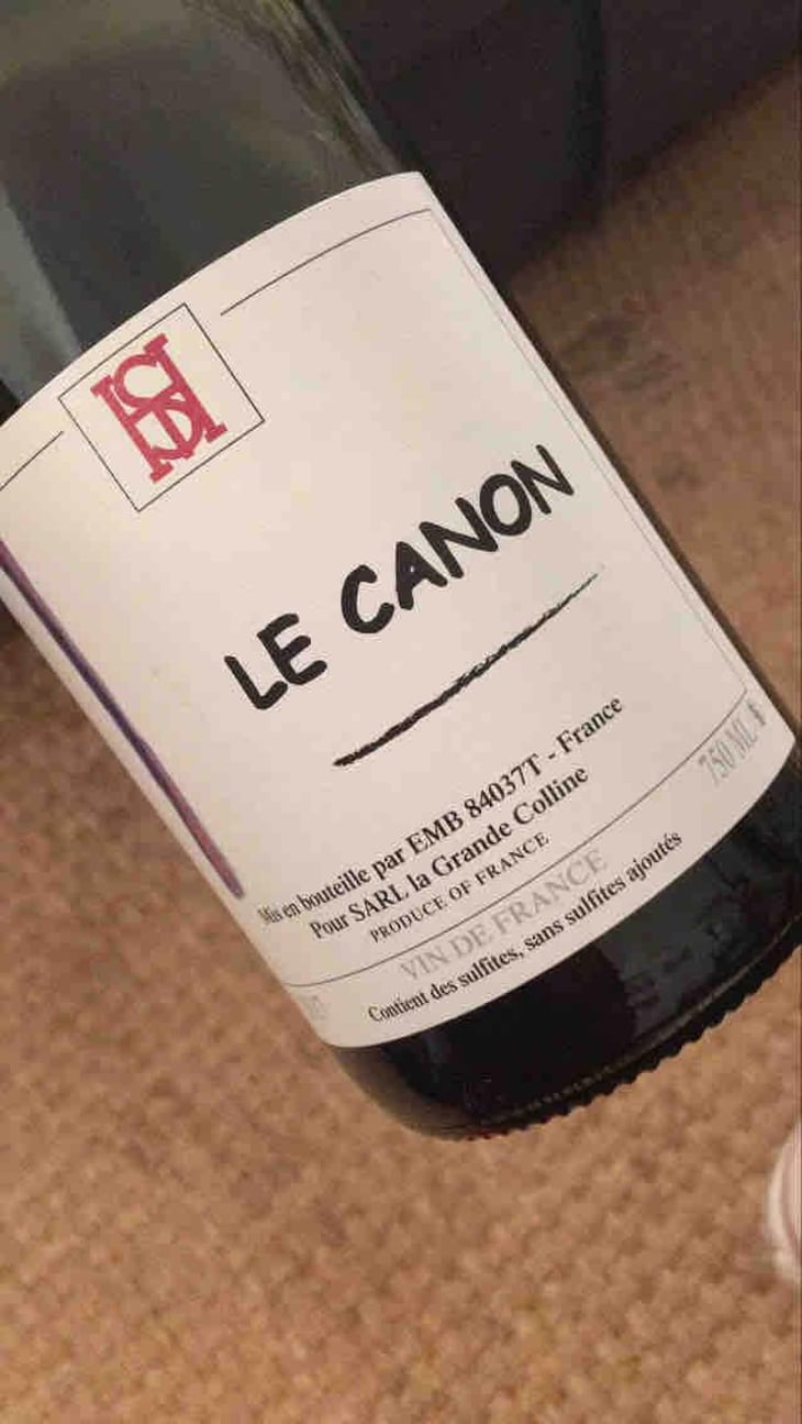 Le Canon Rouge - Domaine de la Grande Colline - Hirotake Ooka 