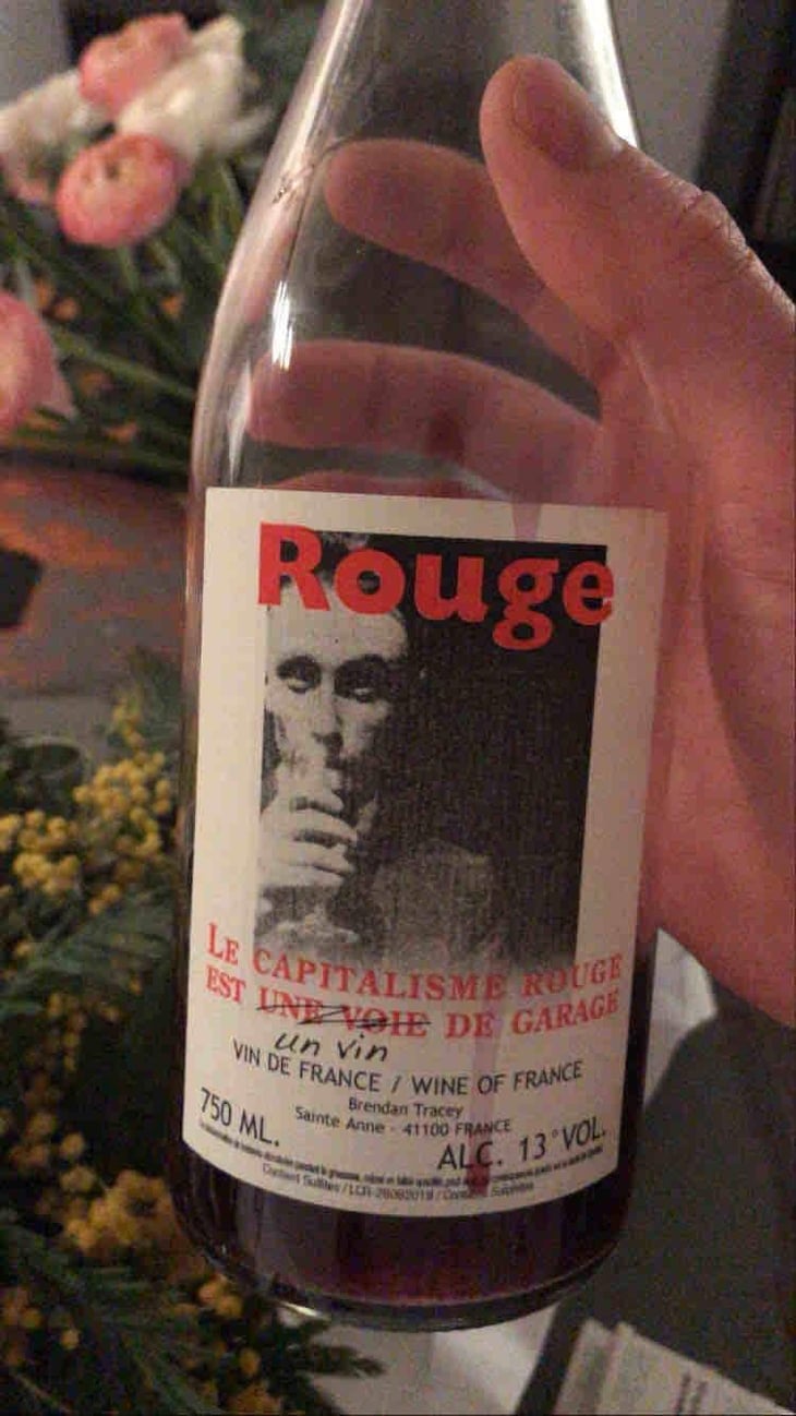 Le Capitalisme Rouge est une Voie de Garage - Domaine Le Clocher - Les Vins de Sainte Anne - Brendan & Sean Tracey 