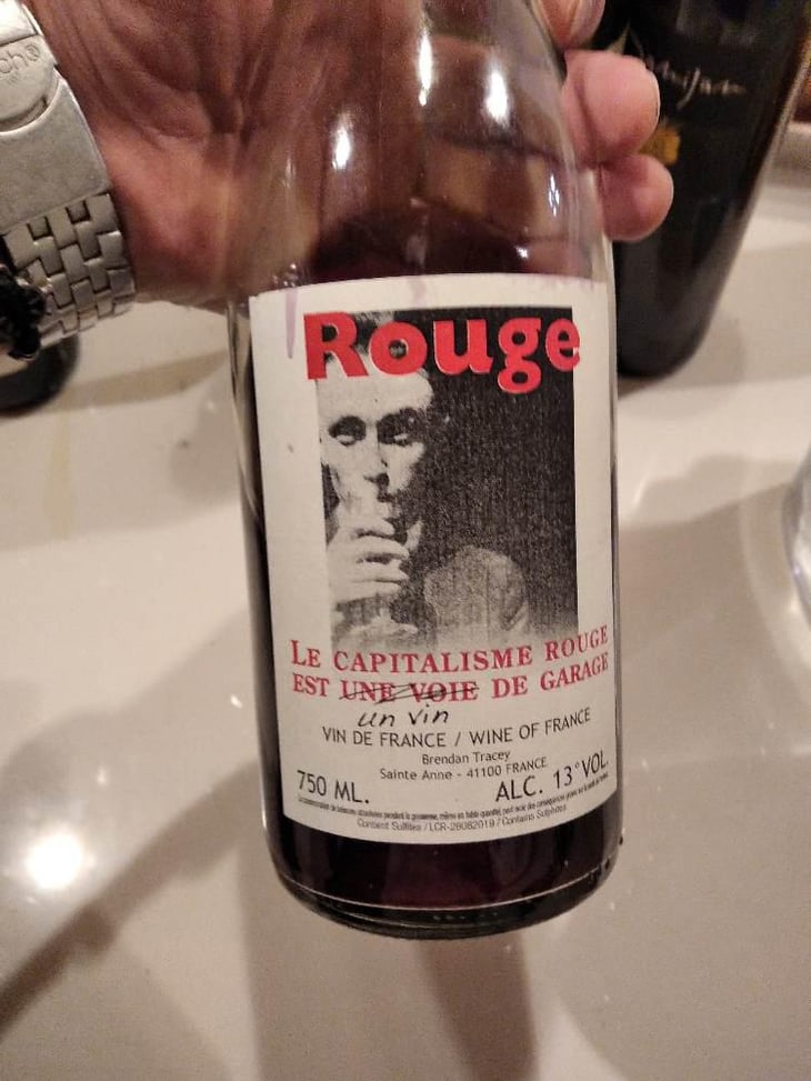 Le Capitalisme Rouge est une Voie de Garage - Domaine Le Clocher - Les Vins de Sainte Anne - Brendan & Sean Tracey 