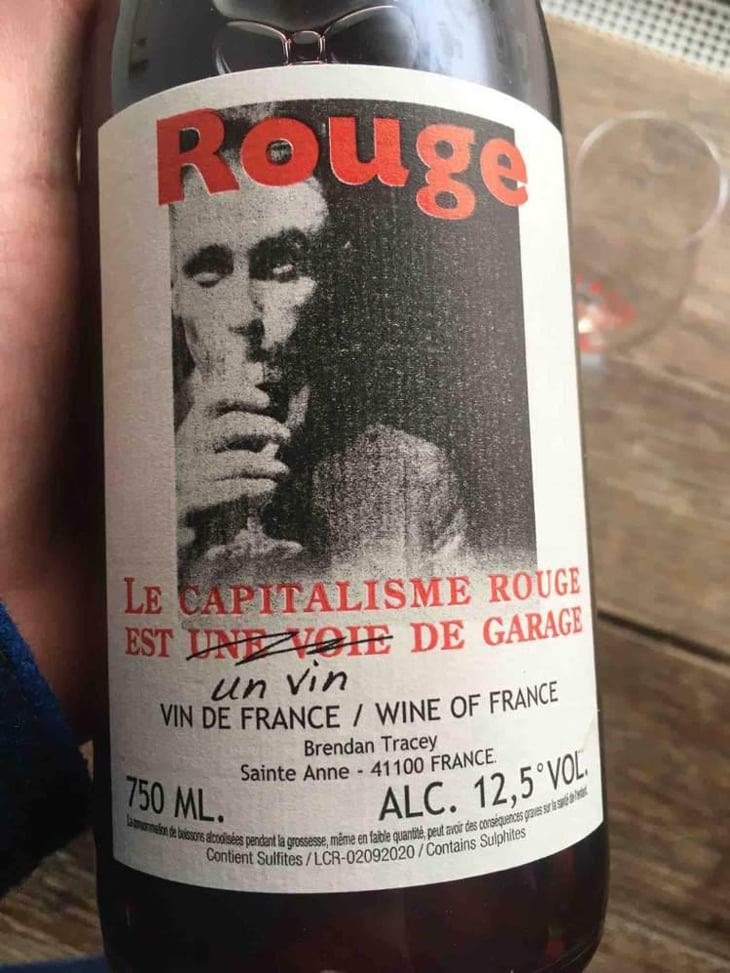 Le Capitalisme Rouge est une Voie de Garage - Domaine Le Clocher - Les Vins de Sainte Anne - Brendan & Sean Tracey 