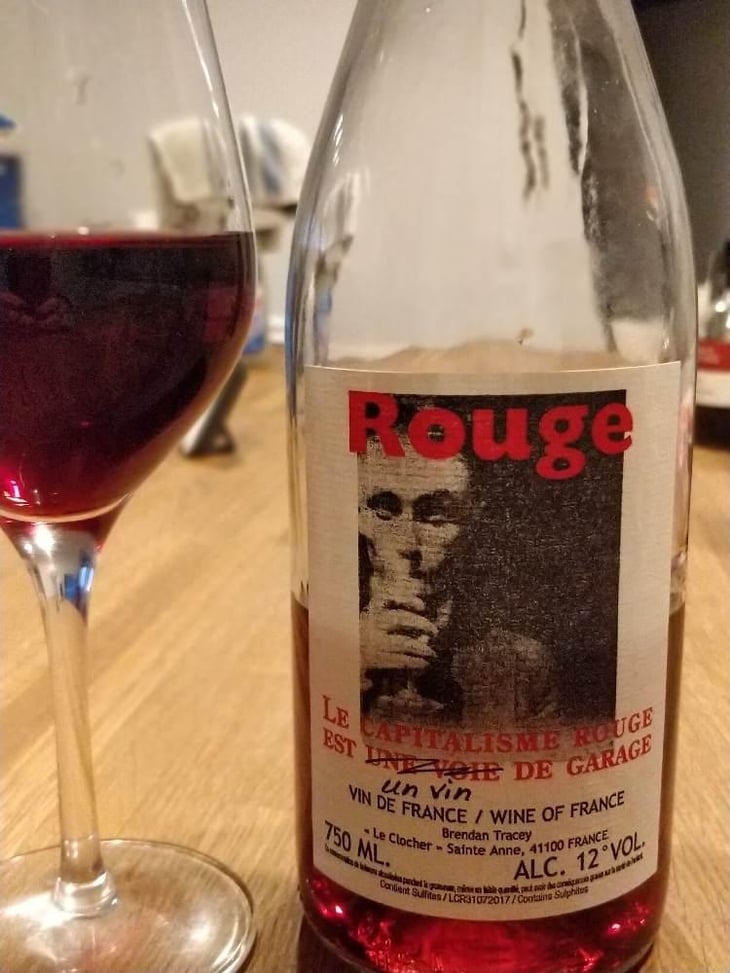 Le Capitalisme Rouge est une Voie de Garage - Domaine Le Clocher - Les Vins de Sainte Anne - Brendan & Sean Tracey 
