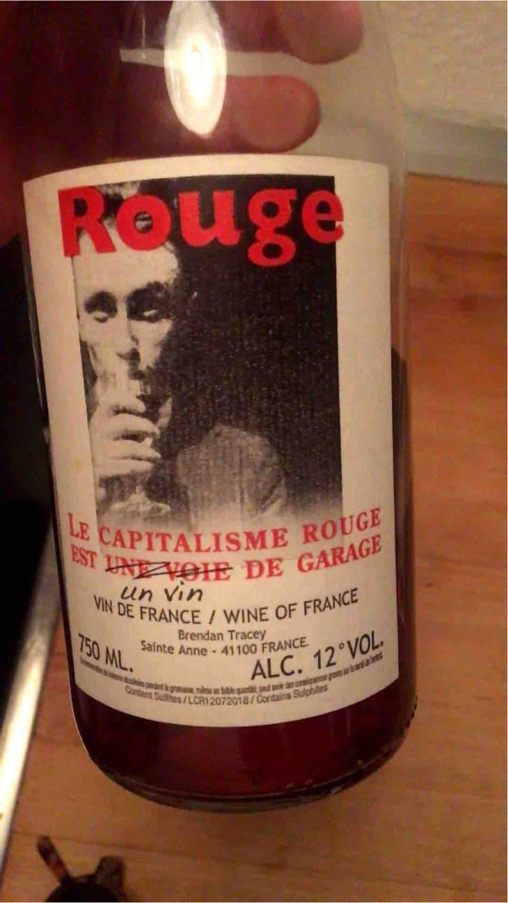 Le Capitalisme Rouge est une Voie de Garage - Domaine Le Clocher - Les Vins de Sainte Anne - Brendan & Sean Tracey 