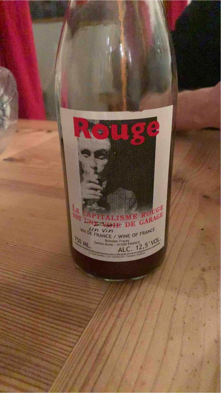 Le Capitalisme Rouge est une Voie de Garage - Domaine Le Clocher - Les Vins de Sainte Anne - Brendan & Sean Tracey 