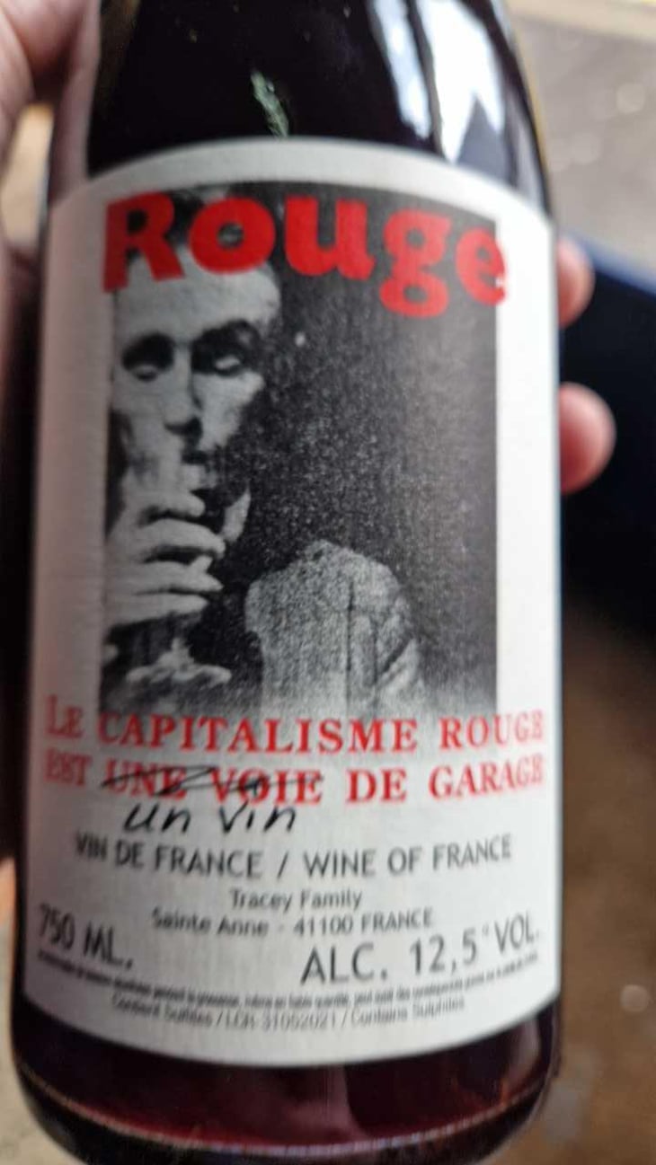Le Capitalisme Rouge est une Voie de Garage - Domaine Le Clocher - Les Vins de Sainte Anne - Brendan & Sean Tracey 