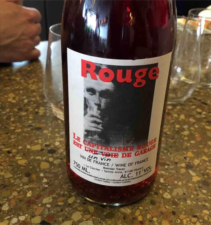 Le Capitalisme Rouge est une Voie de Garage - Domaine Le Clocher - Les Vins de Sainte Anne - Brendan & Sean Tracey 