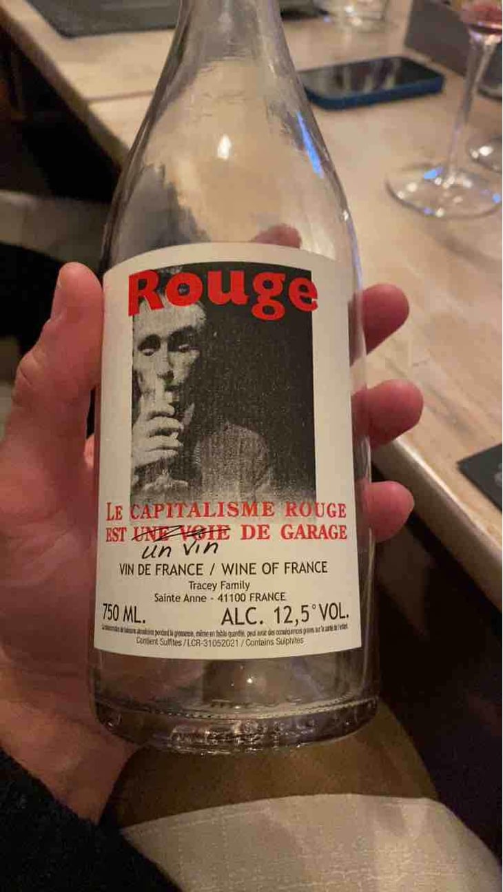 Le Capitalisme Rouge est une Voie de Garage - Domaine Le Clocher - Les Vins de Sainte Anne - Brendan & Sean Tracey 