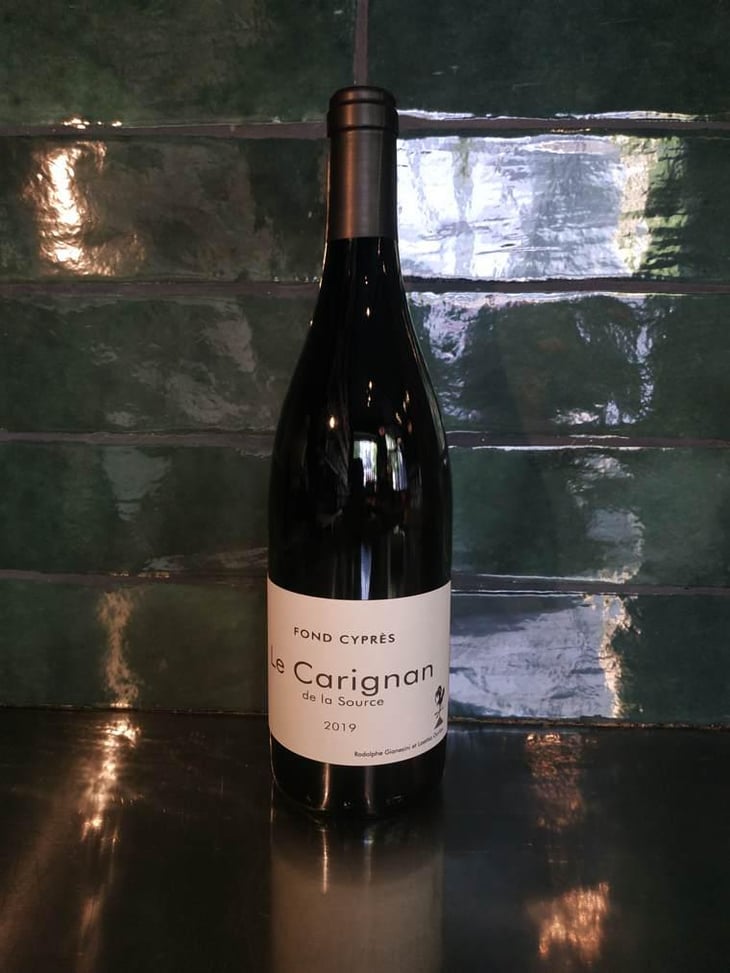 Le Carignan de la Source - Fond Cyprès - Rodolphe Gianesini & Laetitia Ourliac 