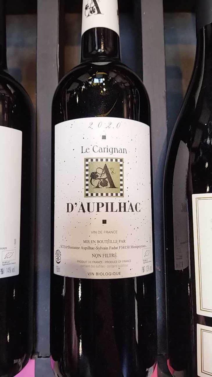 Le Carignan - Domaine d'Aupilhac - Désirée & Sylvain Fadat 
