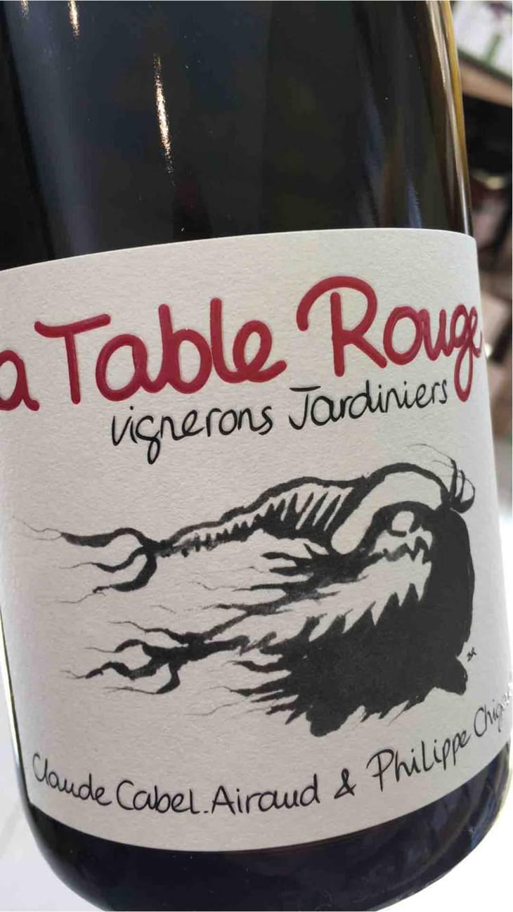 Le Chenin de La Table Rouge - La Table Rouge - Claude Cabel-Airaud & Philippe Chigard 