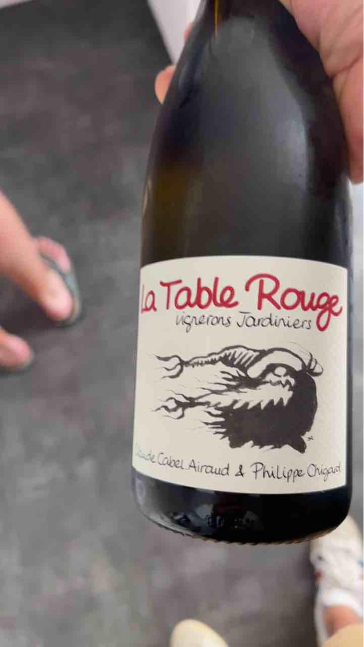 Le Chenin de La Table Rouge - La Table Rouge - Claude Cabel-Airaud & Philippe Chigard 