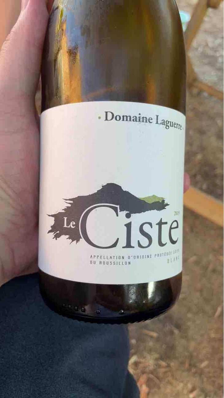 Le Ciste - Domaine Laguerre - Eric & Corinne Laguerre -2018
