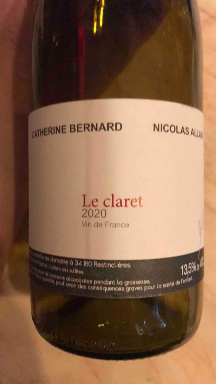 Le Claret - Catherine Bernard - Catherine Bernard & Nicolas Allain 