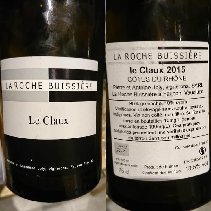Le Claux - La Roche Buissière - Laurence & Antoine Joly -2021
