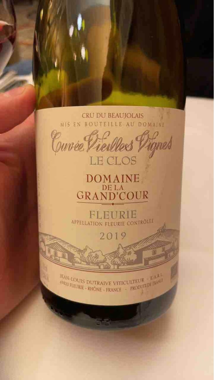 Le Clos Cuvée Vieilles Vignes - Domaine de la Grand'Cour - Jean-Louis Dutraive 