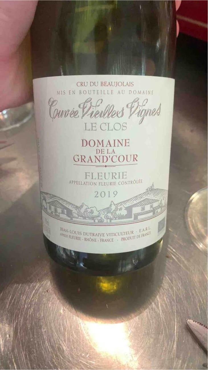 Le Clos Cuvée Vieilles Vignes - Domaine de la Grand'Cour - Jean-Louis Dutraive 