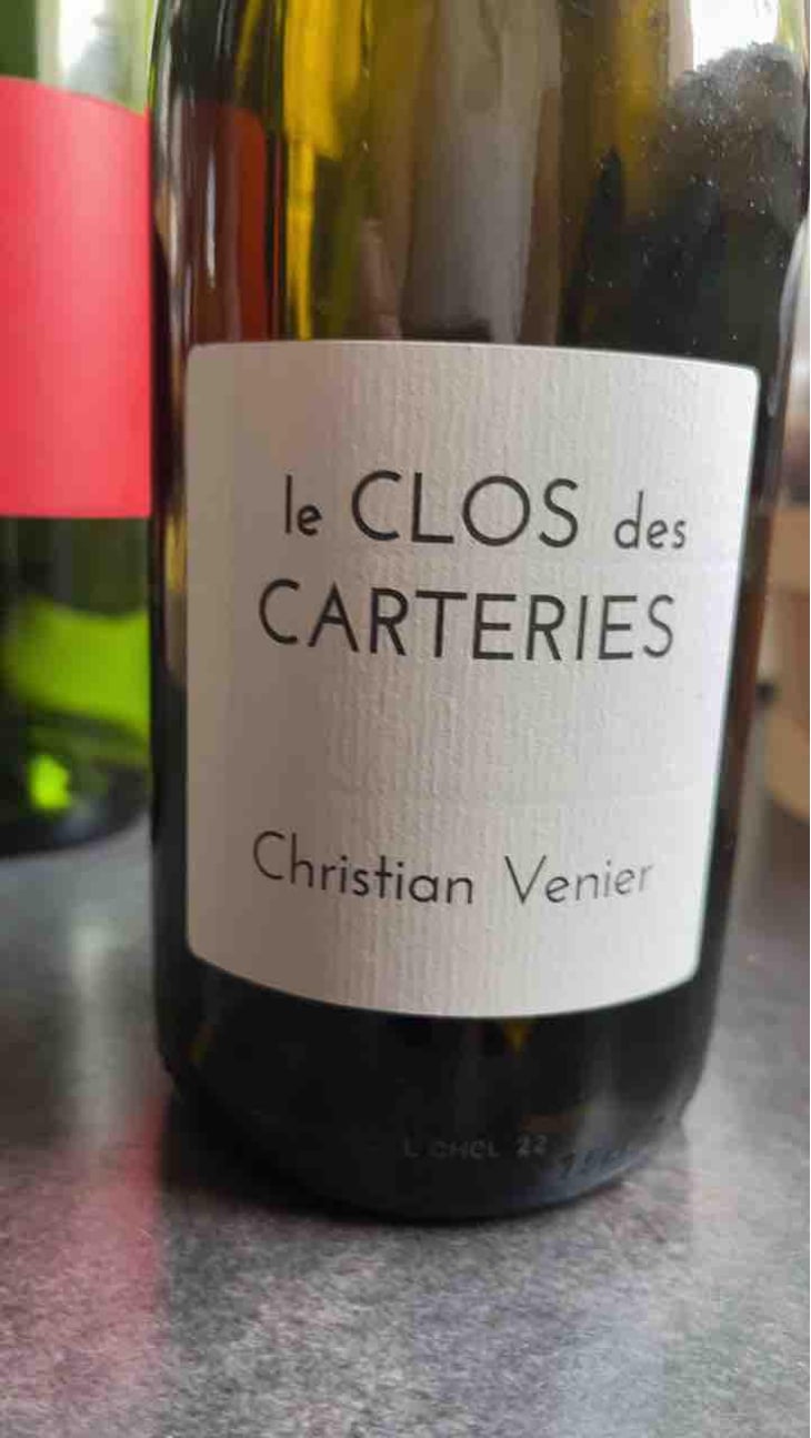Le Clos des Carteries Rouge - Christian Venier - Christian Venier 