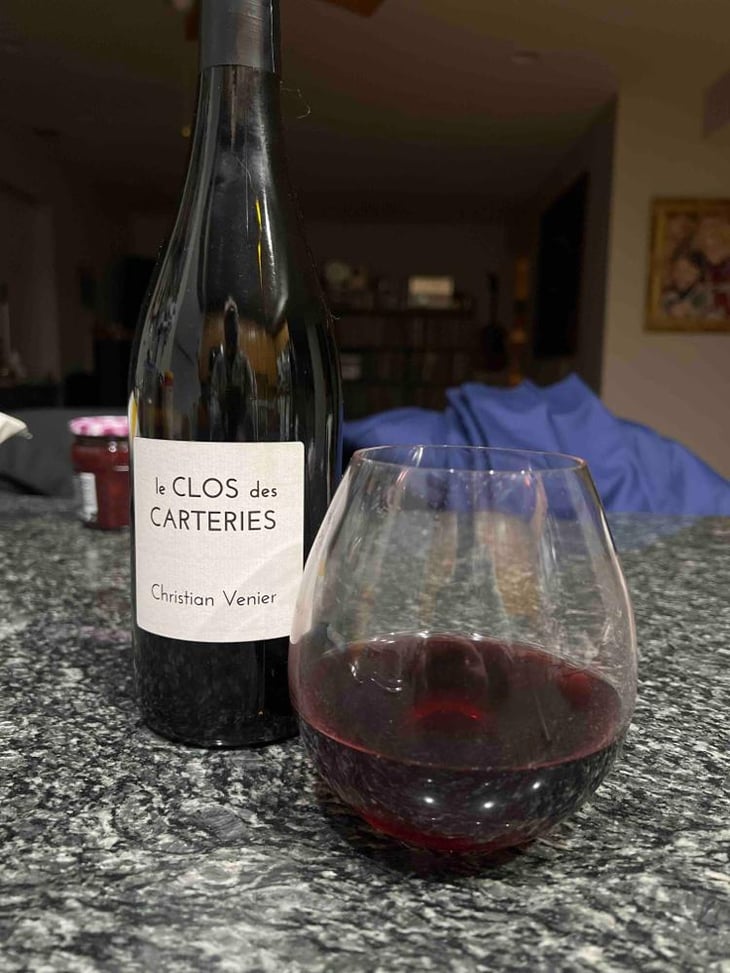 Le Clos des Carteries Rouge - Christian Venier - Christian Venier 