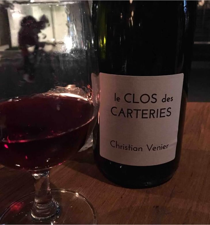 Le Clos des Carteries Rouge - Christian Venier - Christian Venier 