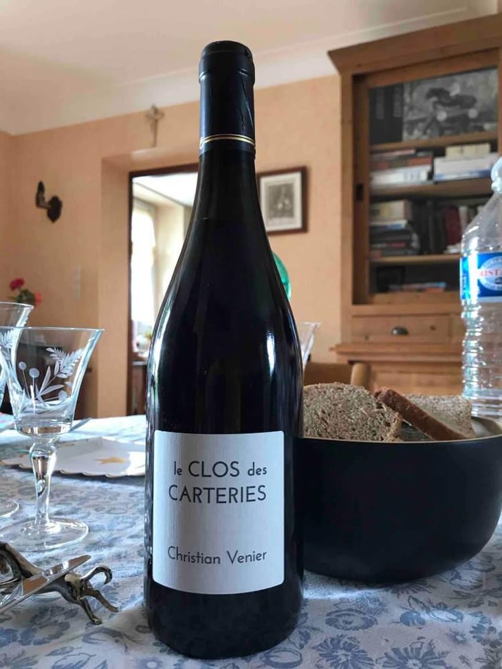 Le Clos des Carteries Rouge - Christian Venier - Christian Venier 