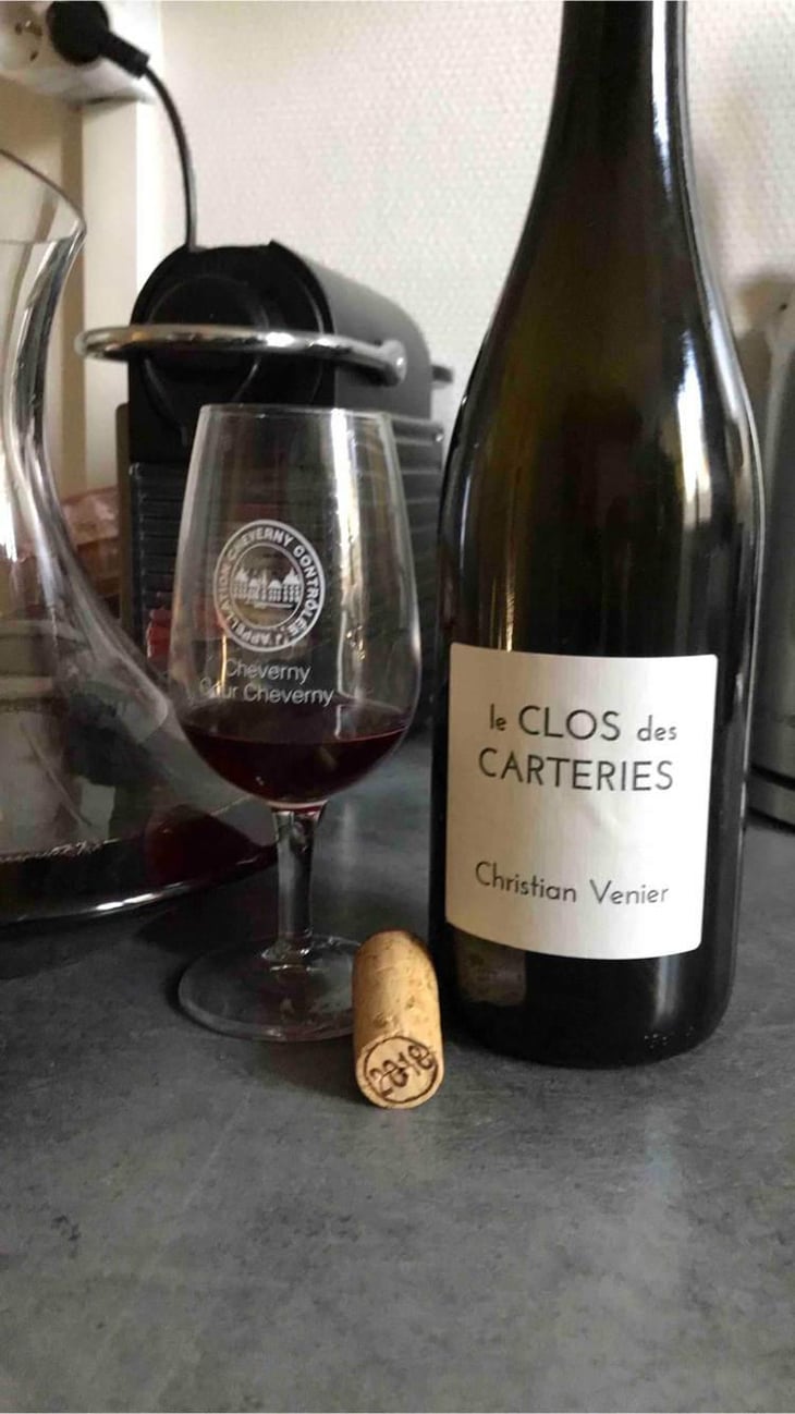 Le Clos des Carteries Rouge - Christian Venier - Christian Venier 