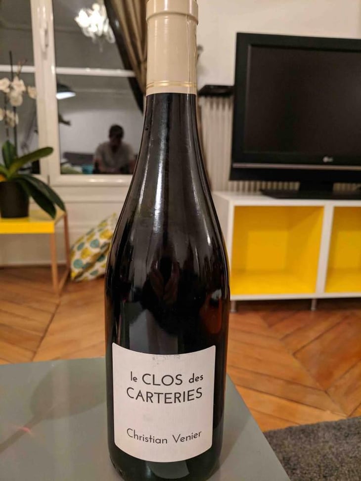 Le Clos des Carteries Rouge - Christian Venier - Christian Venier 