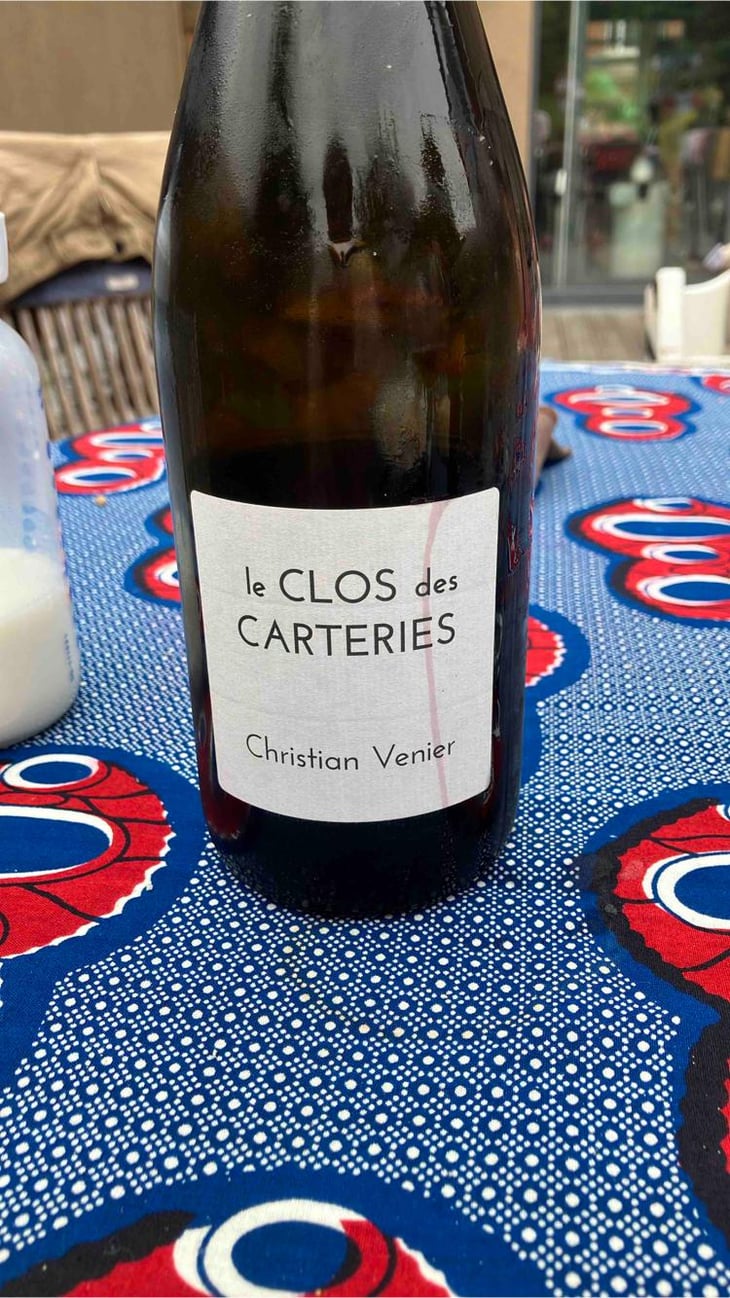 Le Clos des Carteries Rouge - Christian Venier - Christian Venier 