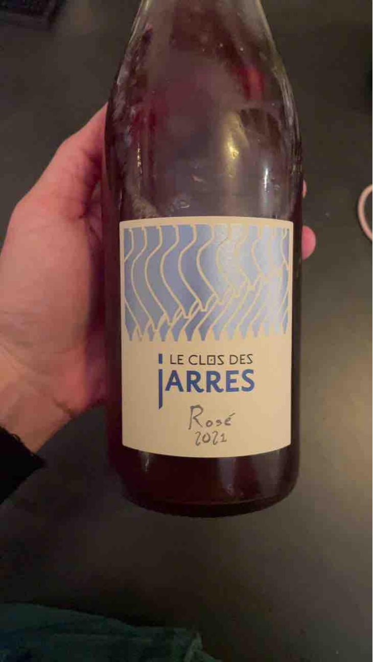 Le clos des Jarres rosé - Le Clos Des Jarres - Vivien Hemelsdael -2022