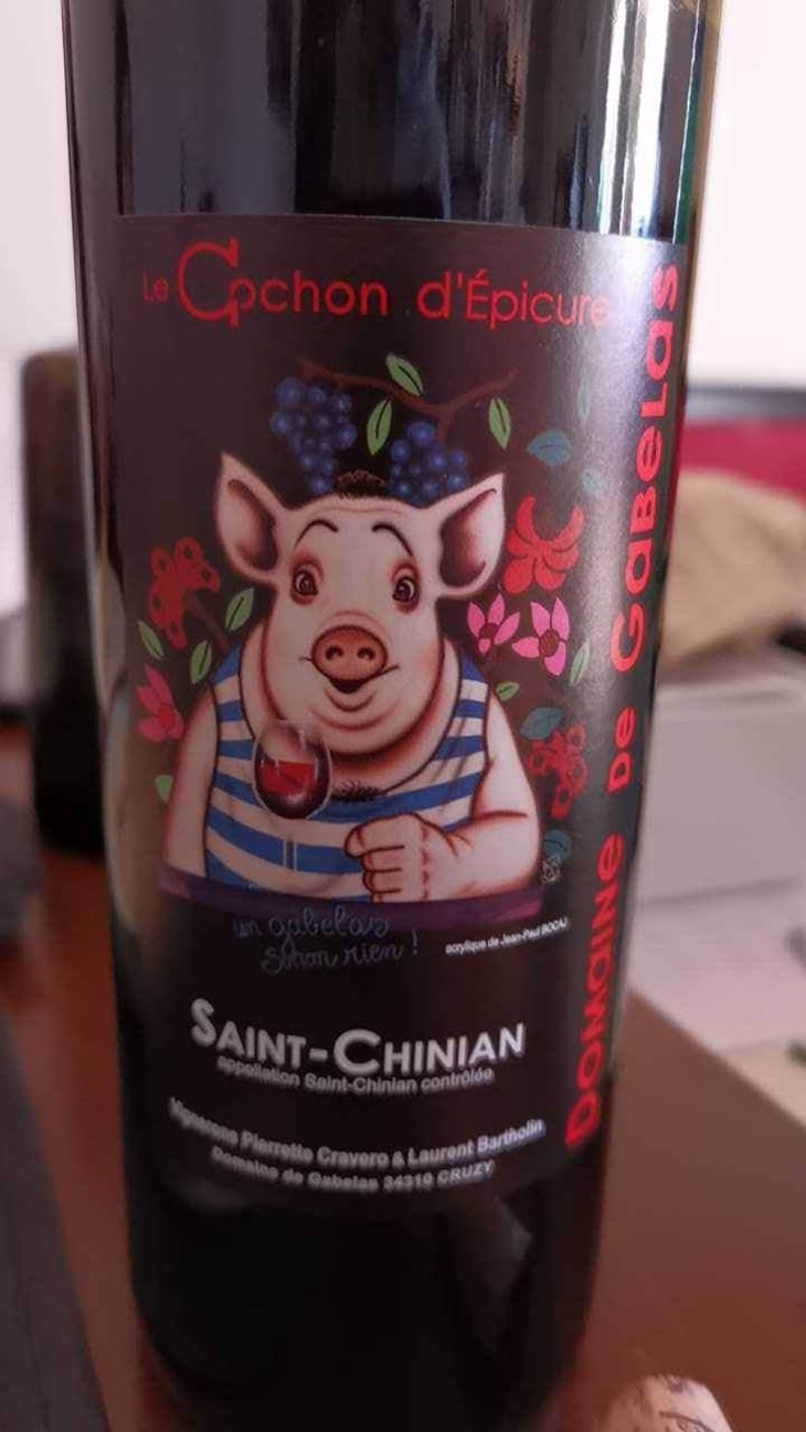Le Cochon d'Epicure - Domaine De Gabelas - Mathieu Bartholin 