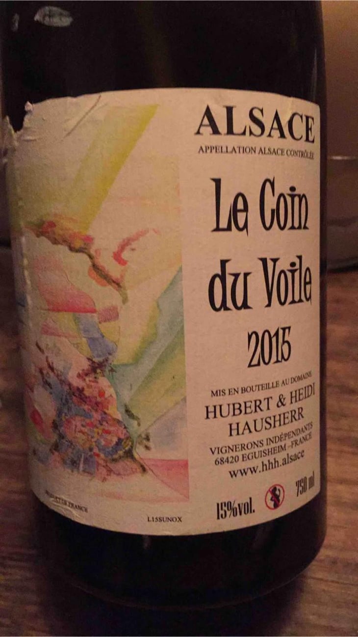Le Coin Du Voile - Vin Hausherr - Hubert & Heidi Hausherr 