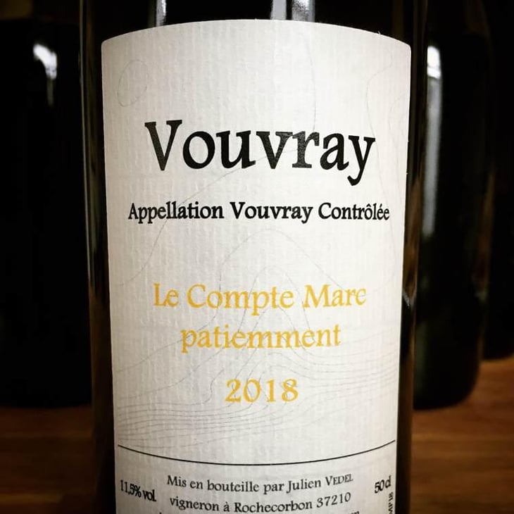 Le Compte Marc Patiemment (Liquoreux) - Julien Vedel - Julien Vedel -2018