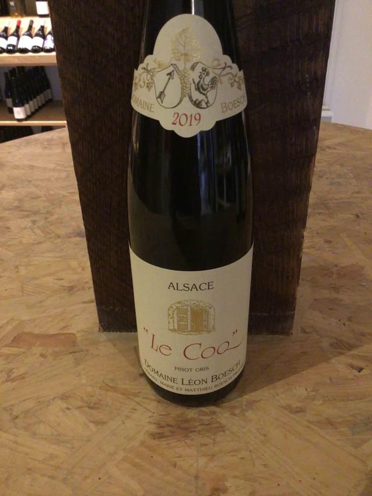 Le Coq - Domaine Léon Boesch - Marie & Matthieu Boesch -2019