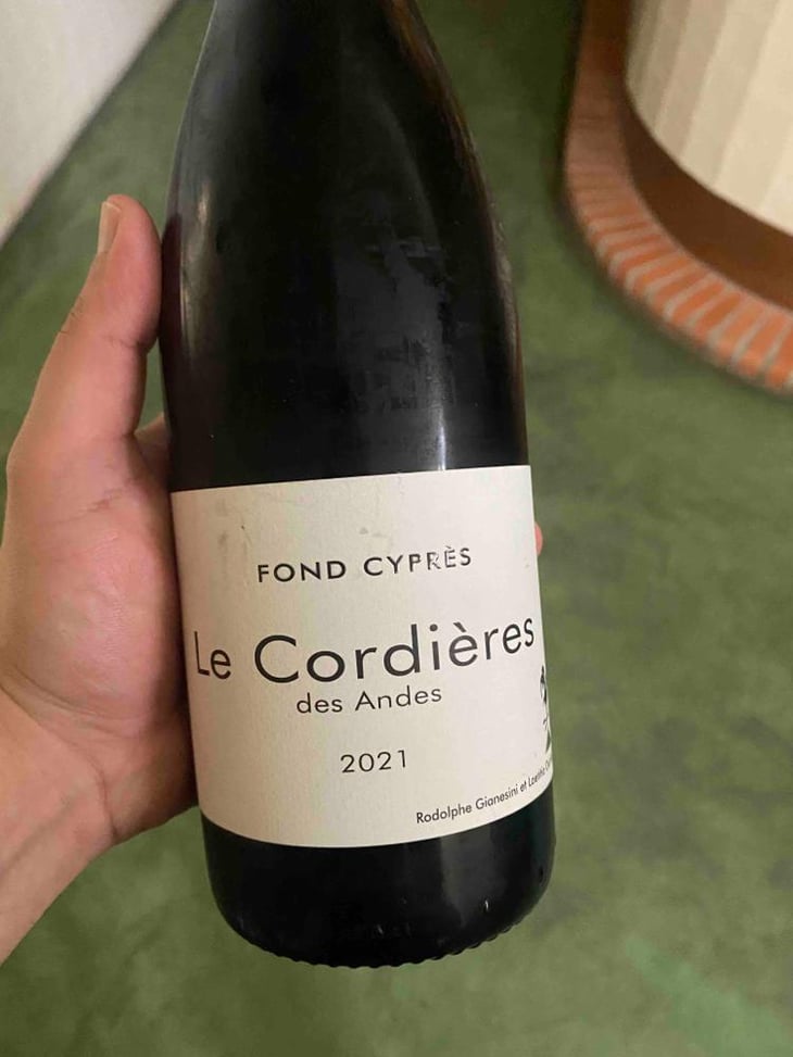 Le Cordières Des Andes - Fond Cyprès - Rodolphe Gianesini & Laetitia Ourliac -2020