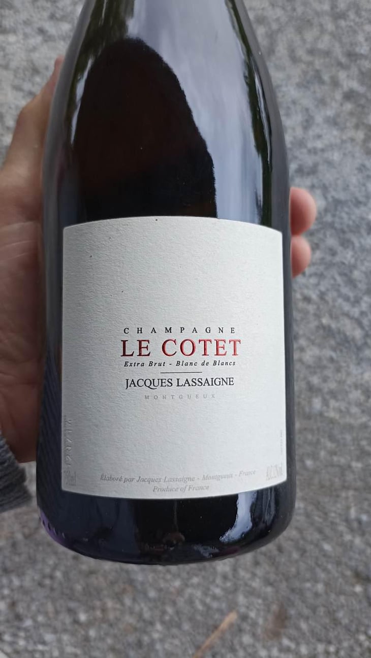 Le Cotet - Champagne Jacques Lassaigne - Emmanuel Lassaigne 