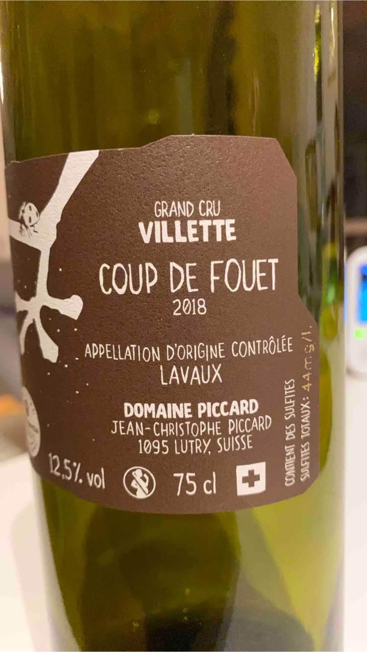 Le Coup de Fouet - Domaine Piccard - Jean-Christophe Piccard 
