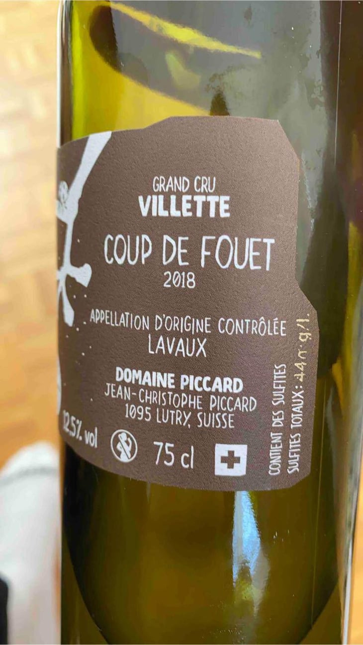 Le Coup de Fouet - Domaine Piccard - Jean-Christophe Piccard 
