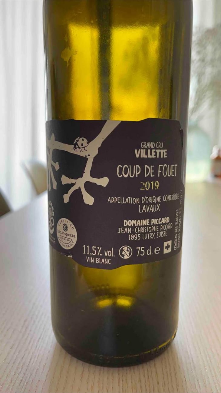 Le Coup de Fouet - Domaine Piccard - Jean-Christophe Piccard 