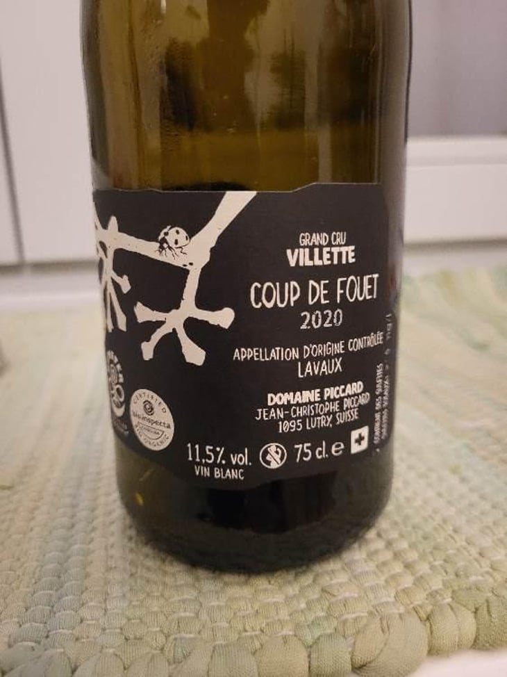 Le Coup de Fouet - Domaine Piccard - Jean-Christophe Piccard 