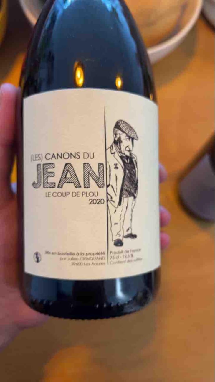 Le Coup de Plou - Les Canons du Jean - Julien Crinquand -2020