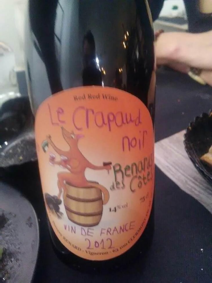 Le Crapaud Noir - Renard des Cotes - Thierry Renard 