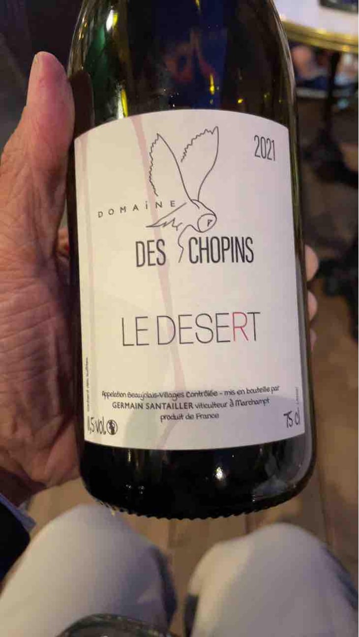 Le Désert - Domaine des Chopins - Germain Santailler 