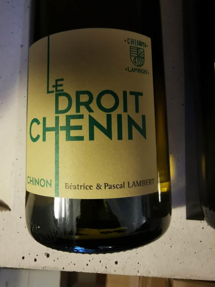 Le Droit Chenin - Domaine Lambert - Béatrice & Pascal Lambert 