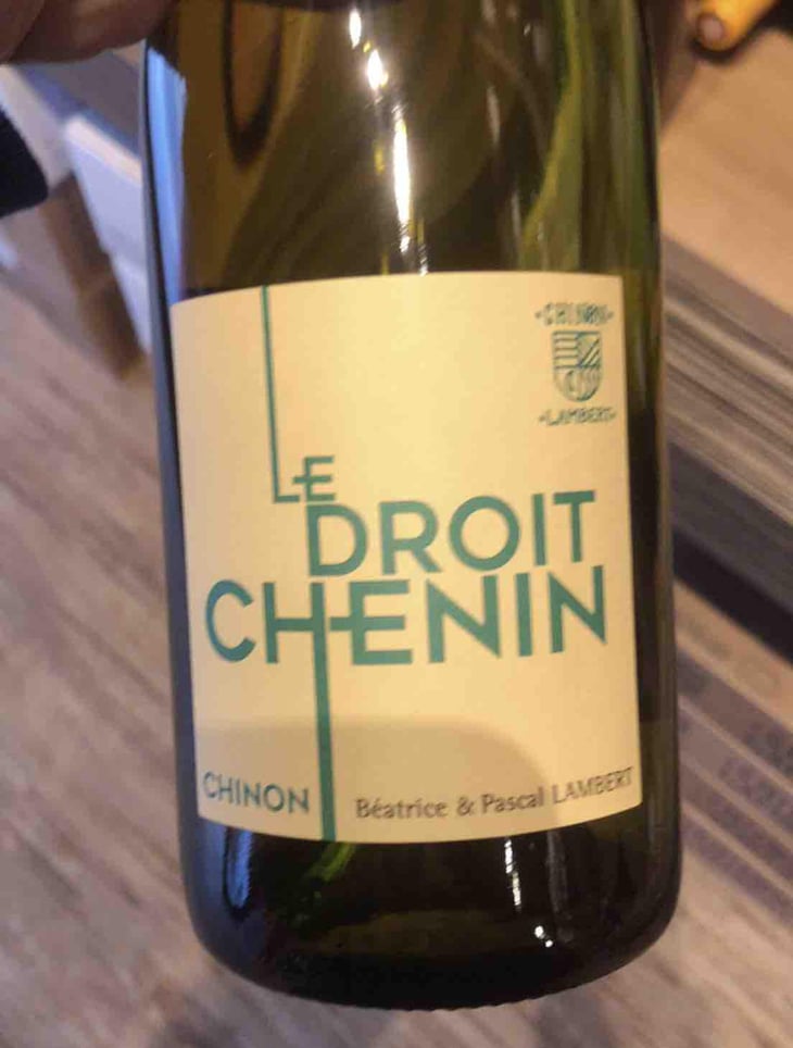 Le Droit Chenin - Domaine Lambert - Béatrice & Pascal Lambert 