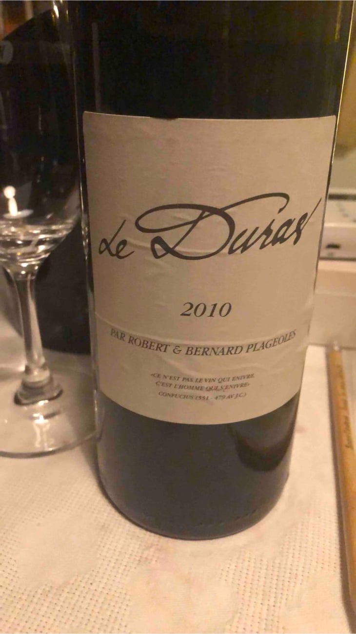 Le Duras - Domaine Plageoles - Bernard, Florent & Romain Plageoles 