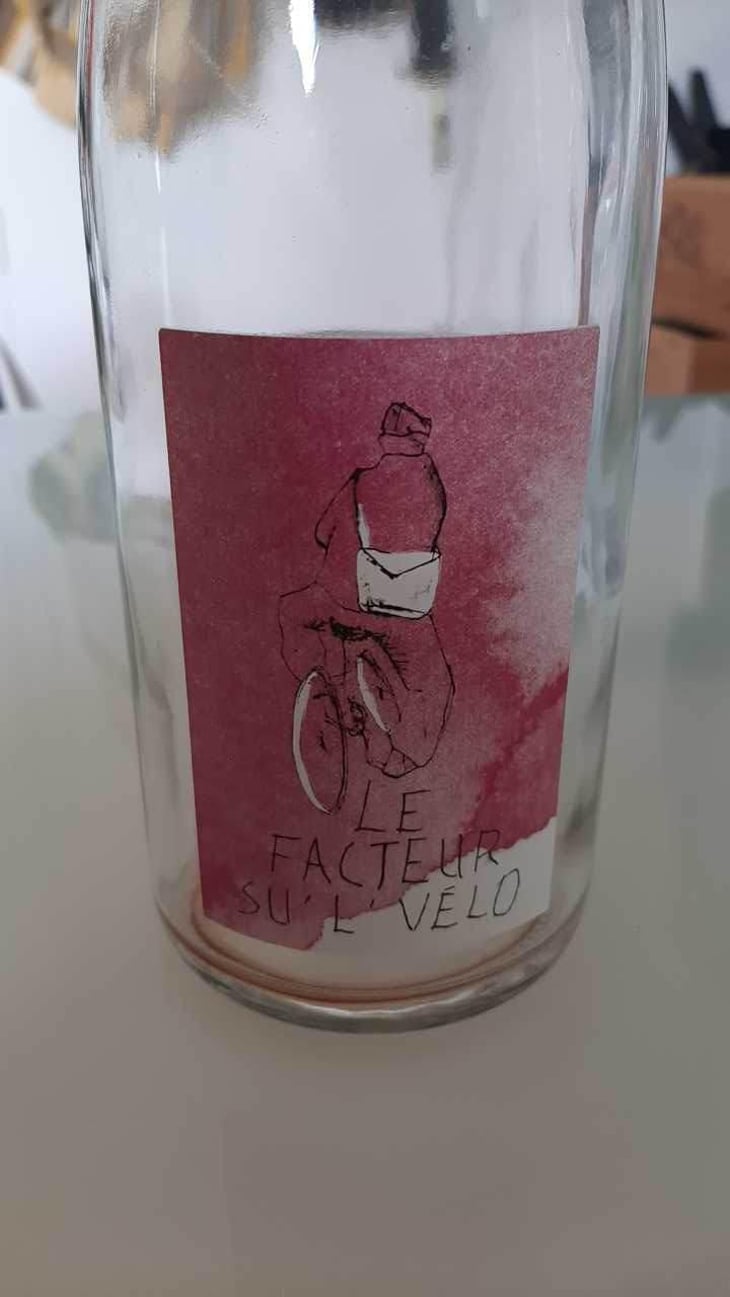 Le Facteur Su'l' Vélo (Rouge) - Le Facteur Sur Le Vélo - Fabien Brutout 